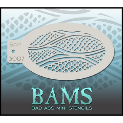 BAM3007 Bad Ass Stencil 