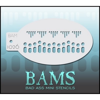 BAM1026 Bad Ass Stencil 