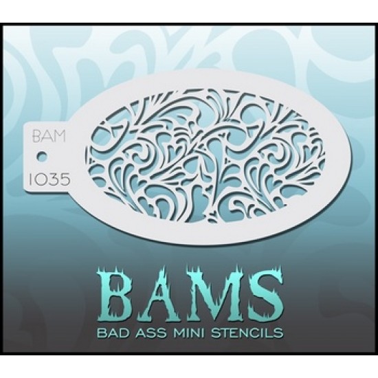 BAM1035 Bad Ass Stencil 