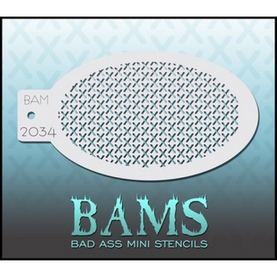 BAM2034 Bad Ass Stencil 