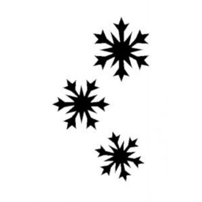 Stencil - Flocons de Neige 3