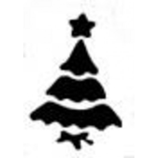 Stencil - Sapin de Noël