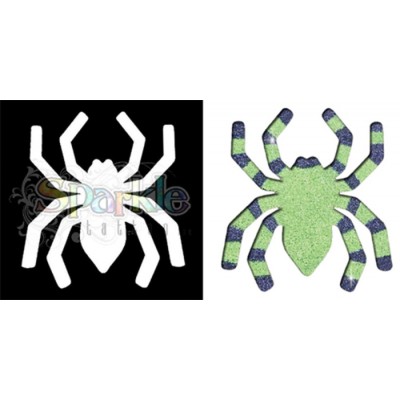 Sparkle Tattoo - Spider - Glitter Stencil - (5pc pack)
