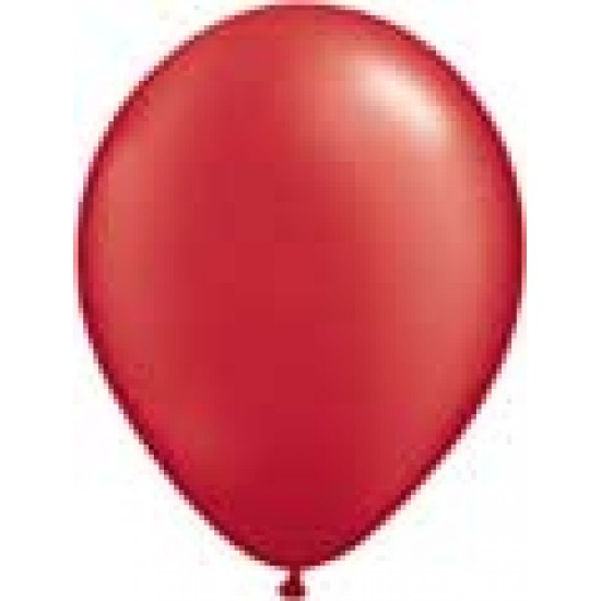 Ballon Pearl Ruby Red 11 ''