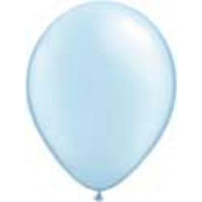 Ballon Pearl Bleu Pâle 11 ''