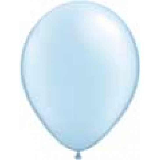 Ballon Pearl Bleu Pâle 11 ''