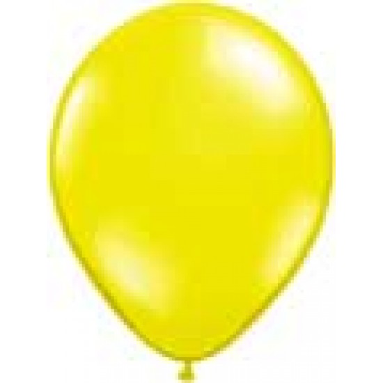 Ballon Jewel Citrine Yellow 5 ''