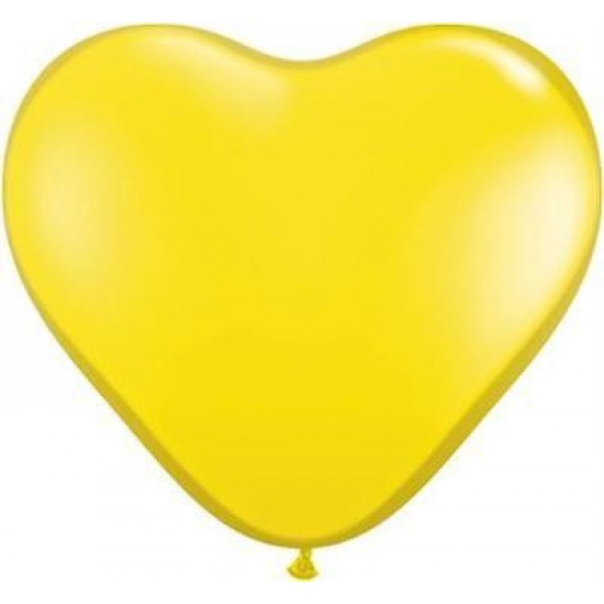Coeur 6" GEO - Citrine Yellow Jewel