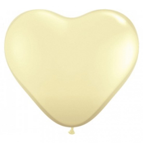 Coeur 11" Ivory Silk