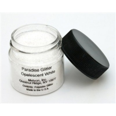 Mehron Paradise AQ Glitter - White - Blanc 