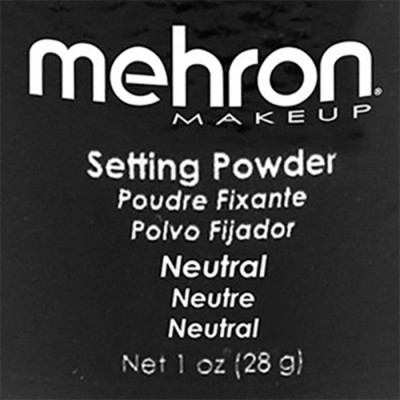 Mehron - Setting Powder - Neutre - 1 oz