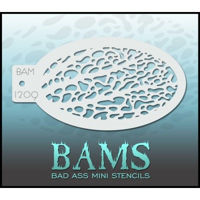 BAM1209 Bad Ass Stencil 