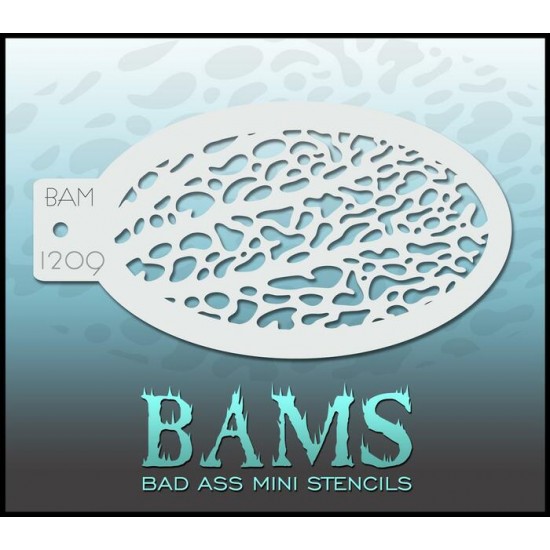 BAM1209 Bad Ass Stencil 