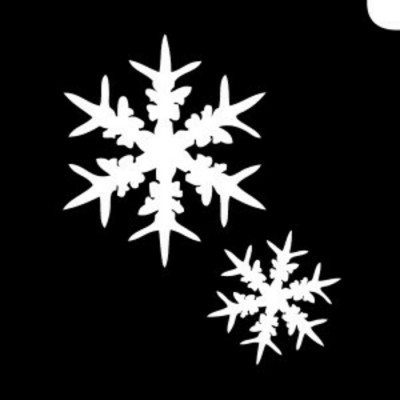 Stencil - Flocons de Neige 2