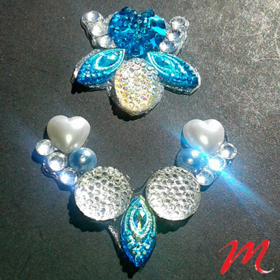 Agencement Coeur Bleu 