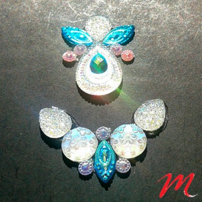 Agencement Fleur Bleu