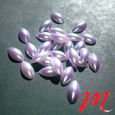 Perles - Yeux Lilas  7 mm