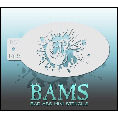 BAM1415 Bad Ass Stencil 