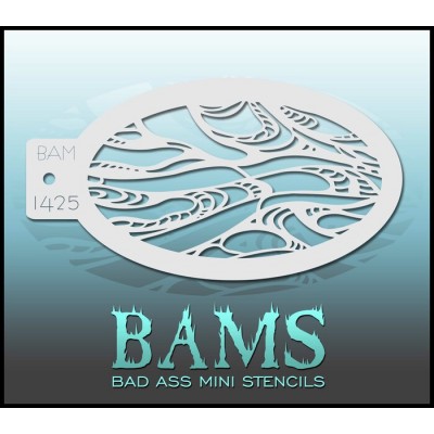 BAM1425 Bad Ass Stencil 