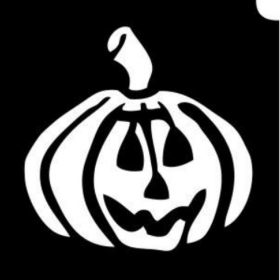 Tattoo Brillant Stencil - Citrouille