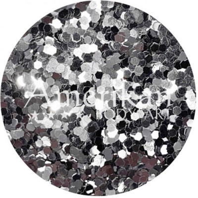 Brillant Chunky (0.040" hex) Chrome Silver