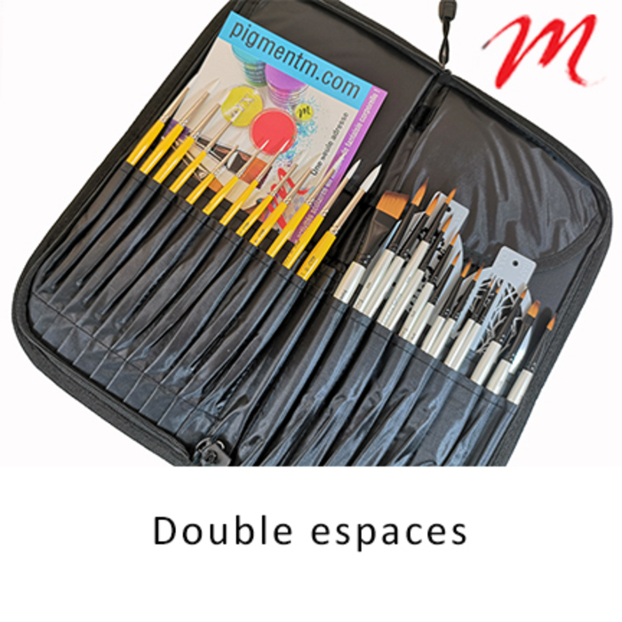Étui et porte-pinceaux – Z-Double Étui et porte-pinceaux – Z-Double