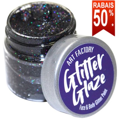 Glitter Glaze Art Factory - Paillette Noir