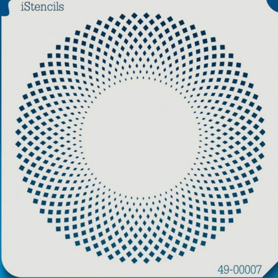 Stencil 5 X 5 - Geometric Patterns - Orbites