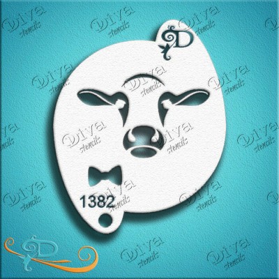 diva stencils Calf with Bow