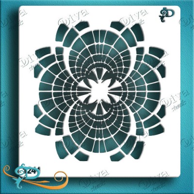 Diva Stencils Texture Kaleidoscope