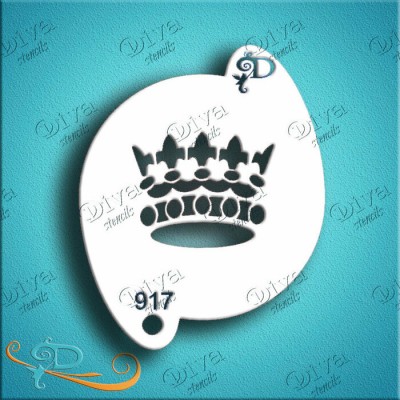 Diva Stencils Crown of the King
