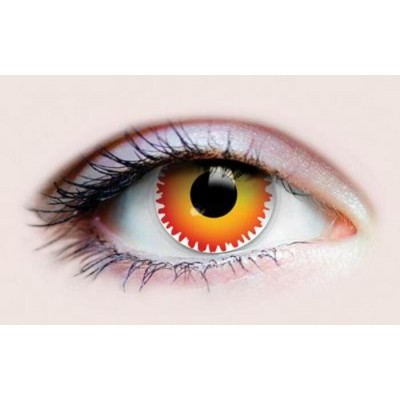 Lentilles de verre de contact - 934 - Orange &...