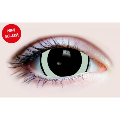 Lentilles de verre de contact - 964 - Vert & Noir...