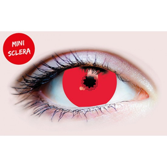 Lentilles de verre de contact - 961 - Red Colored contact Lenses