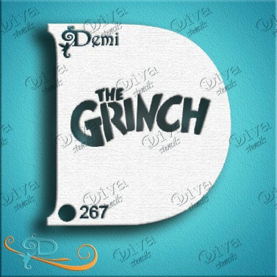Diva Stencils Demi the Grinch 