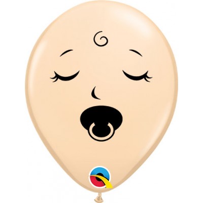 5 '' Ballon Sleeping Pacifier Baby Face