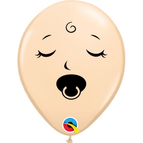 5 '' Ballon Sleeping Pacifier Baby Face