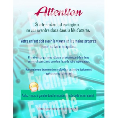 Affiche sur l’hygiène