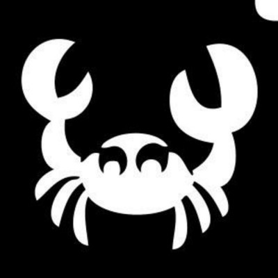 Stencil - Crabe Heureux