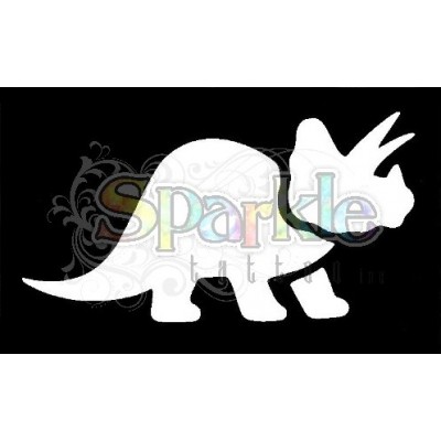 Stencil - Triceratops