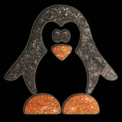Stencil - Pingouin - Sparkle
