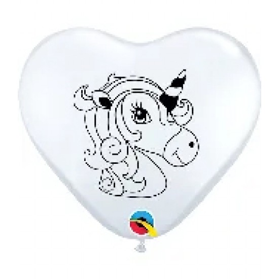 6 '' Coeur Licorne