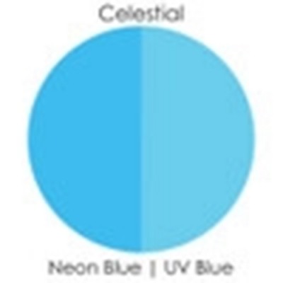 Mehron Paradise Neon UV Blue Face Paint - Celestial (40g)