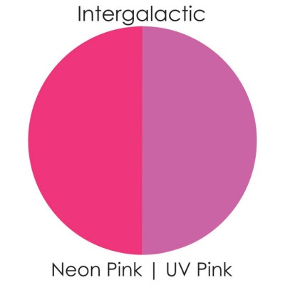 Mehron Paradise Neon UV Pink Face Paint - Intergalactic (40g)