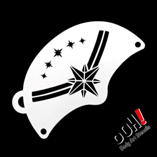 Ooh Stencils K02 - Pochoir Marvelous Tiara Mask