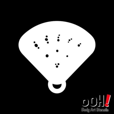 Ooh Stencils M10 - Pochoir Little Dots Airbrush