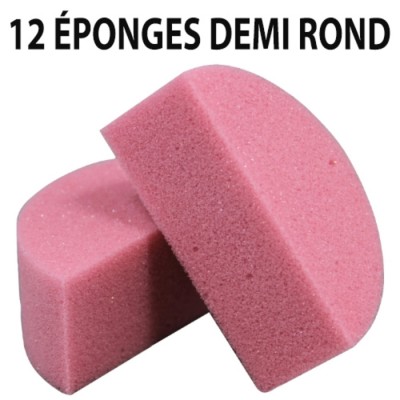 TAG Éponges Rose 12  Demi