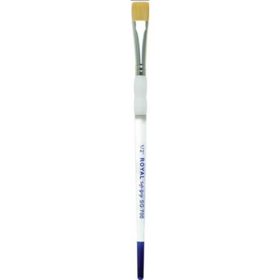 R&L Soft Grip Gold Taklon - Flat Wash (SG700) - 3/4"  Plat