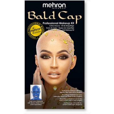 Ensemble - Faux Crâne en latex - Bald Cap