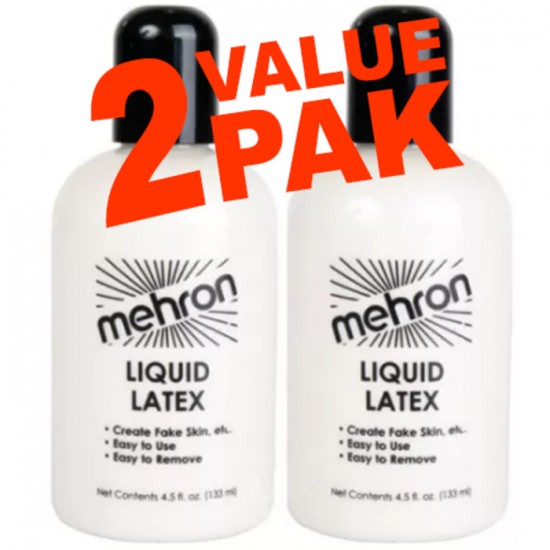 Mehron - Latex Liquide - Duo Pak 